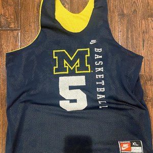 Michigan Basketball Jersey Reversible